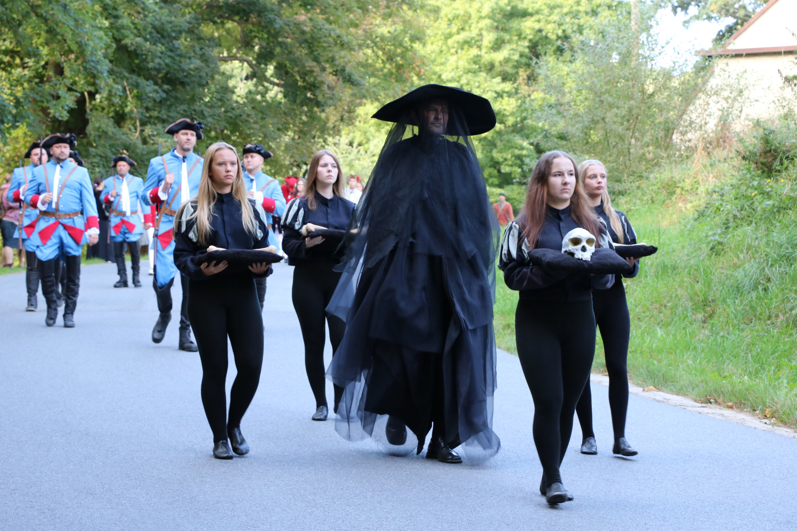 Morový průvod v Brtnici